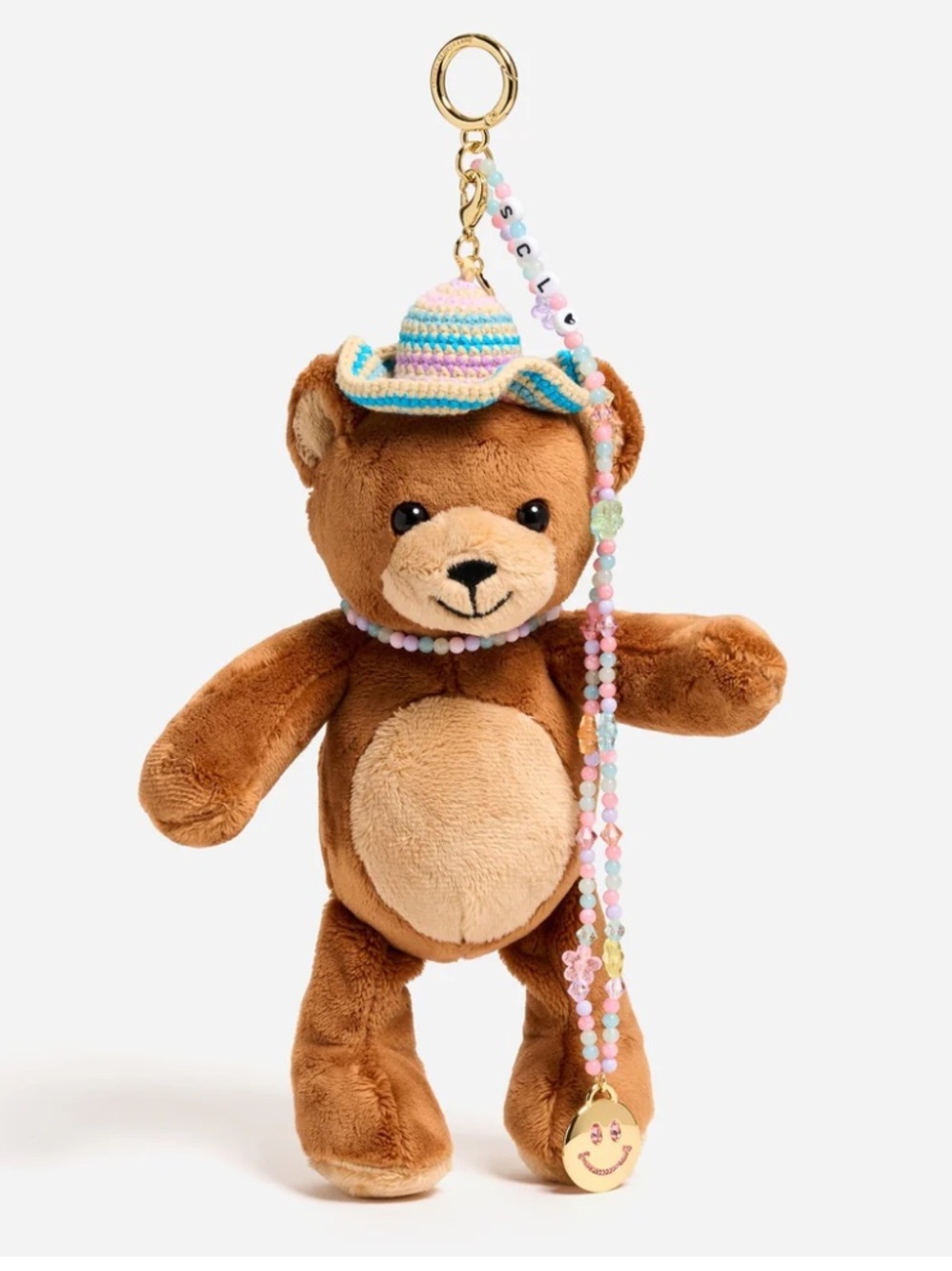 Stoney Clover Lane - Jumbo Plush Bear Keychain Bag Charm